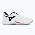 Scarpe da pallavolo Mizuno Wave Momentum Pro white/black/fiery red 2