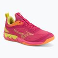 Scarpe da pallavolo Mizuno Wave Luminous 3 mugen pink tetra/fortune yellow/ligh