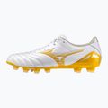 Scarpe da calcio Mizuno Morelia Neo IV Pro FG white/mp gold/cool gray 3c