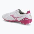 Scarpe da calcio Mizuno Morelia Neo IV Pro AG white/fuchsia purple/fuchsia purple 3