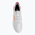 Scarpe da calcio Mizuno Morelia Neo IV Beta Japan FG white/pink tetra/fuchsia purple 5