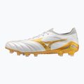 Scarpe da calcio Mizuno Morelia Neo IV Beta Elite FG white/mp gold/cool gray 3c