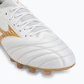 Scarpe da calcio Mizuno Morelia Neo IV Beta Elite FG white/mp gold/cool gray 3c 7