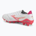Scarpe da calcio Mizuno Morelia Neo IV Beta Elite FG white/pink tetra/fuchsia purple 3