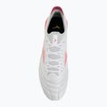Scarpe da calcio Mizuno Morelia Neo IV Beta Elite FG white/pink tetra/fuchsia purple 5
