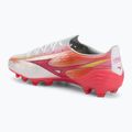 Scarpe da calcio Mizuno Alfa III Elite FG white/fuchsia purple 3