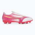 Scarpe da calcio Mizuno Alfa III Select FG white/fuchsia purple 2