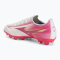 Scarpe da calcio junior Mizuno Alfa III Select Jr FG white/fuchsia purple 3