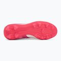 Scarpe da calcio junior Mizuno Alfa III Select Jr FG white/fuchsia purple 4