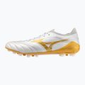 Scarpe da calcio Mizuno Morelia Neo IV Beta Elite AG white/mp gold/cool gray 3c