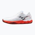 Scarpe da tennis da uomo Mizuno Wave Enforce Court CC fiery red/white/sun-dried tomato 2