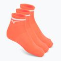 Calze Mizuno Training Mid With Line Lava Orange