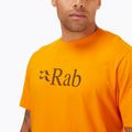 Maglietta da trekking Rab Stance Logo SS sunset da uomo 3