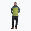 Piumino Rab Microlight Alpine da uomo blu orione/verde lampone 3