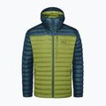 Piumino Rab Microlight Alpine da uomo blu orione/verde lampone 8