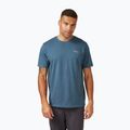 Maglietta da trekking Rab Stance Mountain Peak da uomo, blu orione