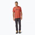 Maglietta Rab Mantle Mountain Tee uomo in terra rossa 2