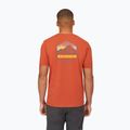 Maglietta da uomo Rab Stance Mountain Peak red clay 4