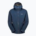 Giacca da pioggia da uomo Rab Namche Paclite tempest blue 2