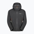 Giacca da pioggia da uomo Rab Downpour Light anthracite 2