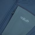 Felpa Rab Superflux Hoody donna blu tempesta 3