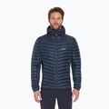Giacca imbottita da uomo Rab Cirrus Flex Hoody tempest blue