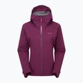 Giacca impermeabile da donna Rab Downpour Light mulberry