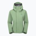 Giacca impermeabile da donna Rab Downpour fig green