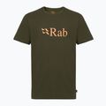 T-shirt uomo Rab Stance Logo army green