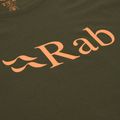T-shirt uomo Rab Stance Logo army green 3