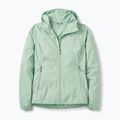 Giacca antivento da donna Rab Windgather Hoody fig green