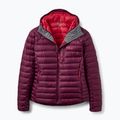 Piumino donna Rab Microlight Alpine Hoody mulberry