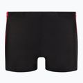 Boxer da bagno Speedo Dive nero/rosso/tortora per uomo