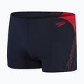 Boxer da bagno Speedo Hyper Boom Splice da uomo true navy/fed red 4