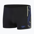 Pantaloncini da bagno Speedo Tech Panel uomo nero/blu croma/spritz 4