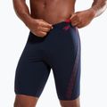 Costume da bagno Speedo Hyper Boom Splice da uomo true navy/fed red 5
