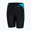 Speedo Hyper Boom Logo Splice, jammer da nuoto per bambini nero/bullone 4