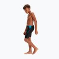Speedo Hyper Boom Logo Splice, jammer da nuoto per bambini nero/bullone 6