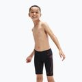 Speedo Plastisol Placement - paraurti da nuoto per bambini nero/rosso/fedro/grigio mela 5