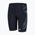 Speedo Plastisol Placement, costume da bagno per bambini true navy/bondi blue/spritz 4