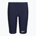 Speedo Plastisol Placement, costume da bagno per bambini true navy/bondi blue/spritz