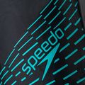 Pantaloncini da bagno Speedo Medley Logo nero/acquario da uomo 3