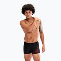 Pantaloncini da bagno Speedo Medley Logo da uomo, nero/rosso 5