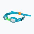 Occhialini da nuoto Speedo Illusion Infant blu/verde fluo/arancione fluo/chiaro 6