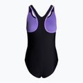 Speedo Hyperboom Placement Racerback costume intero donna nero/miami lilac 2