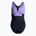 Speedo Hyperboom Splice Flyback costume intero donna true navy/berry/miami lilac 2
