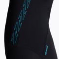 Costume intero Speedo Hyperboom Splice Flyback donna nero/bullone/tortora 3