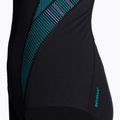 Speedo Plastisol Laneback costume intero donna nero/acquario/lilla di Miami 3