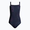 Costume intero Speedo AmberGlow Shaping da donna true navy/deep plum