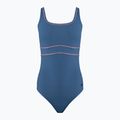 Costume intero Speedo da donna New Contour Eclipse ageon blu/rosa cenere